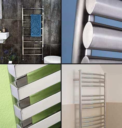 Stainless steel towel rails