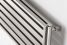 Cutler radiator in brushed stainless steel