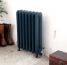 Gladstone-radiator in-colour matched to Farrow & Ball Hague Blue