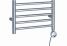 Alpine straight-fronted all electric towel warmer with adjustable thermostatic element