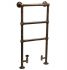 Special order traditional towel rail in antique copper finish