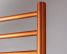 Capa towel rail in copper lacquer