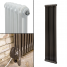 Core vertical electric column radiator collage