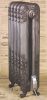 Nightingale ornate cast iron radiator in Antiqued Old Pewter