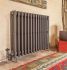 Etonian 4 760mm high x 14 sections cast iron radiator in Old Florin Grey