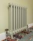 Wilberforce 2 column cast iron radiator in match to Farrow & Ball French Grey